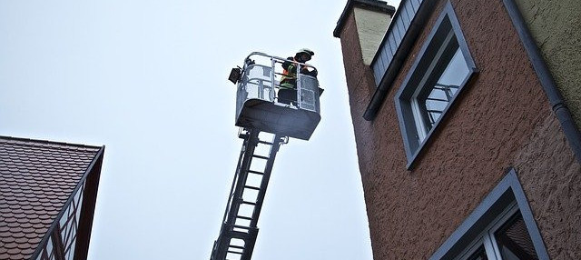 image of fire escape ladder